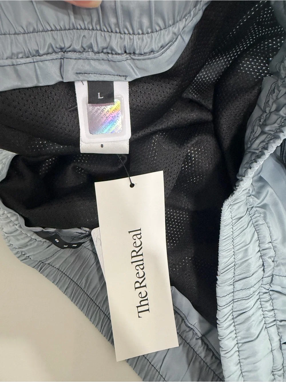 $190 Stampd Gradient Trunk swim/water-resistant shorts Men’s large Drawstring
